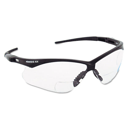 kleenguard™-v60-nemesis-rx-reader-safety-glasses-black-frame-clear-lens-1-0-diopter-strength-ans28618_1