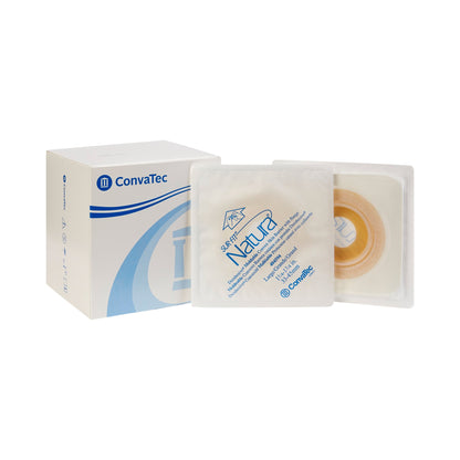 Sur-Fit Natura® Durahesive® Ostomy Barrier Moldable, Extended Wear Acrylic Tape 57 mm Flange Universal System Hydrocolloid 1-1/4 to 1-3/4 Inch Opening 4-1/2 X 4-1/2 Inch (461895_BX)
