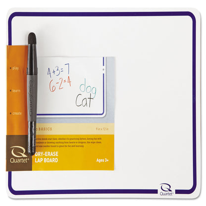 Quartet® Boone Education Lap Board, 12" x 9", White Surface (QRTB12900962A)