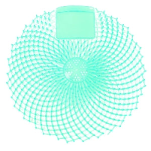 Impact® Eclipse™ Urinal Screen, 12/Box, 3 bxs/Case, Cucumber Melon (IMP149736)