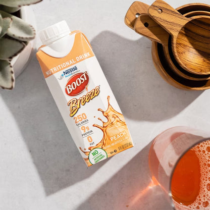 Boost Breeze® Oral Supplement Orange / Wildberry Flavor Liquid 8 oz. Reclosable Carton (1238309_EA)
