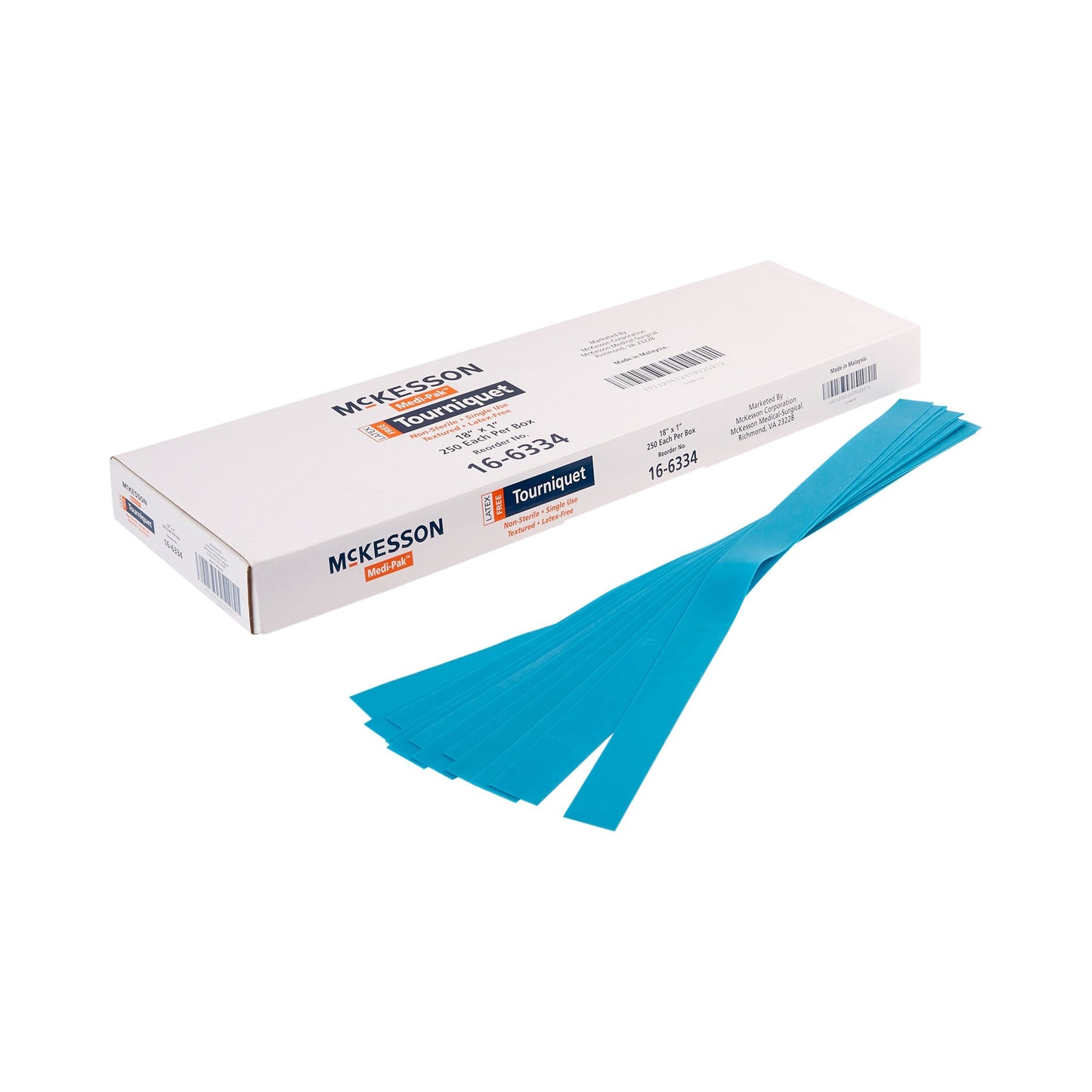 McKesson Tourniquet Strap 18 Inch Length Polyisoprene (464713_CS)