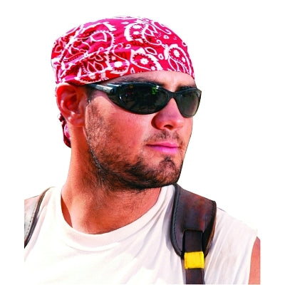 Ergodyne Chill-Its® 6710 Cooling Bandana, Red Western (150-12325)