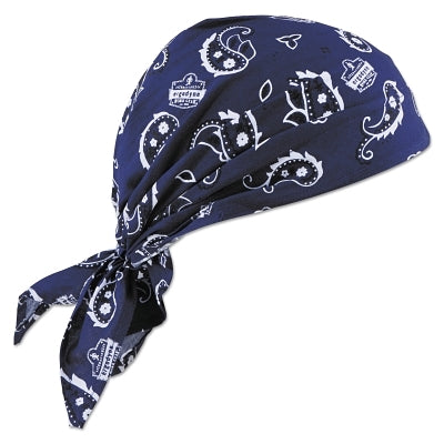 Ergodyne Chill-Its® 6710 Cooling Bandana, Navy Western (150-12326)