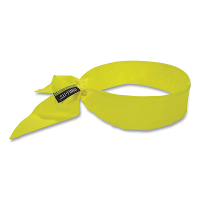 Ergodyne Chill-Its® 6702 Cooling Bandana, Lime (150-12397)