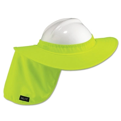 Ergodyne Chill-Its Hard Hat Brim with Shade, Lime Green (150-12640)