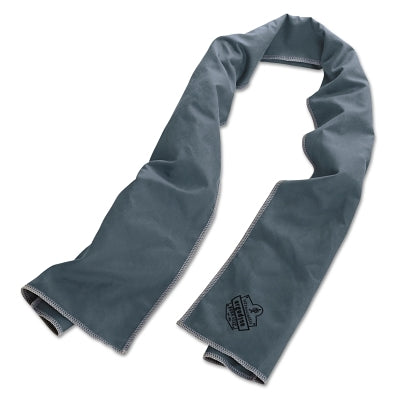 Ergodyne Chill-Its 6602MF Evaporative Micro-Fiber Cooling Towels, Gray (150-12668)
