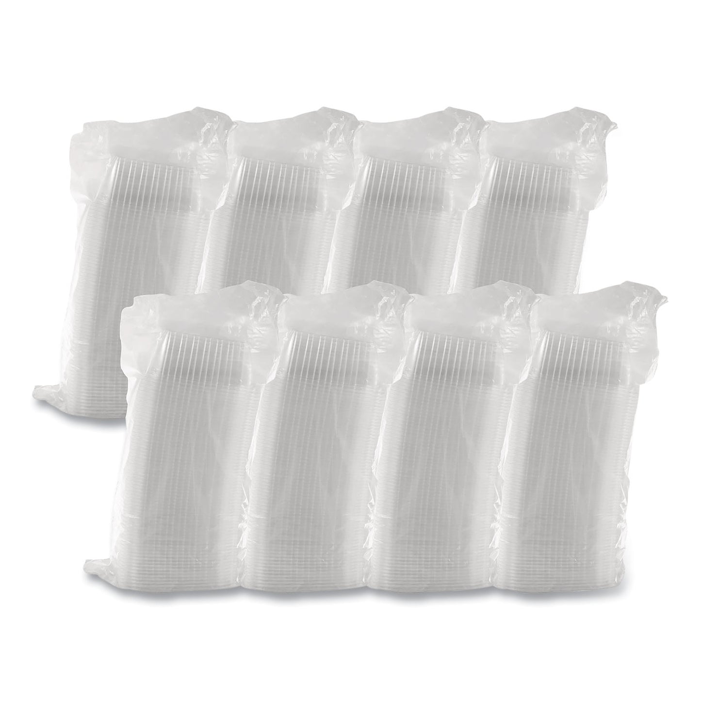 Dart® ClearPac Containers, 32 oz, 9.4 x 6.8 x 2.1, Plastic, 63/Pack, 8 Pack/Carton (DCCC32DER)