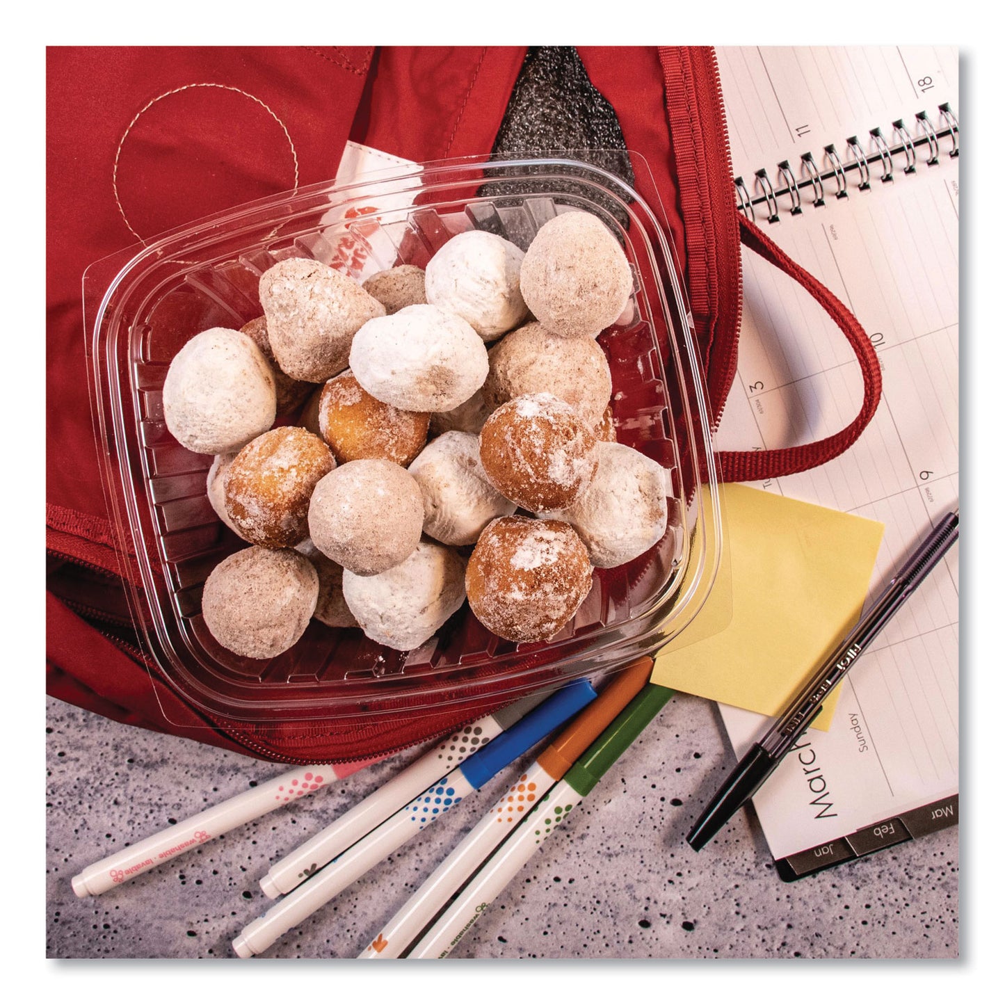 Dart® ClearPac Containers, 32 oz, 9.4 x 6.8 x 2.1, Plastic, 63/Pack, 8 Pack/Carton (DCCC32DER)