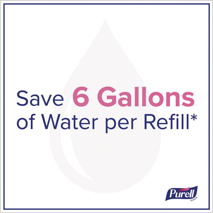 PURELL® HEALTHY SOAP with CLEAN RELEASE Technology Refill, For ES10 Dispensers, Mandarin Grapefruit Scent, 1,200 mL, 2/Carton (GOJ837102CT)