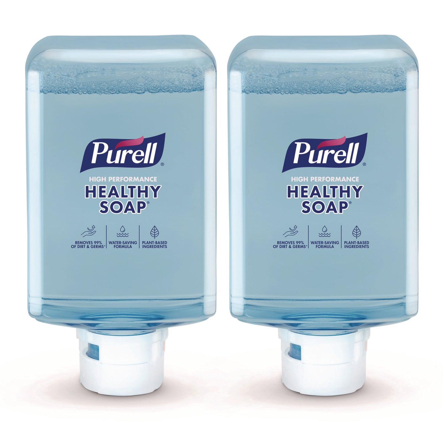 PURELL® HEALTHY SOAP with CLEAN RELEASE Technology Refill, For ES10 Dispensers, Mandarin Grapefruit Scent, 1,200 mL, 2/Carton (GOJ837102CT)