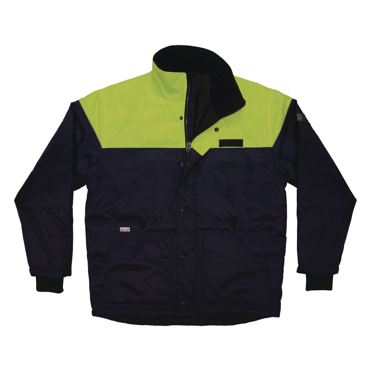 Ergodyne N-Ferno 6476 Insulated Freezer Jacket, Small, Navy (EGO41252)