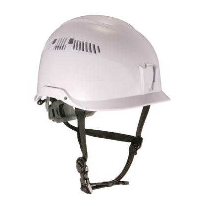 Ergodyne® Skullerz 8977 Class C Safety Helmet with Adjustable Venting, 6-Point Rachet Suspension, White (EGO60264)