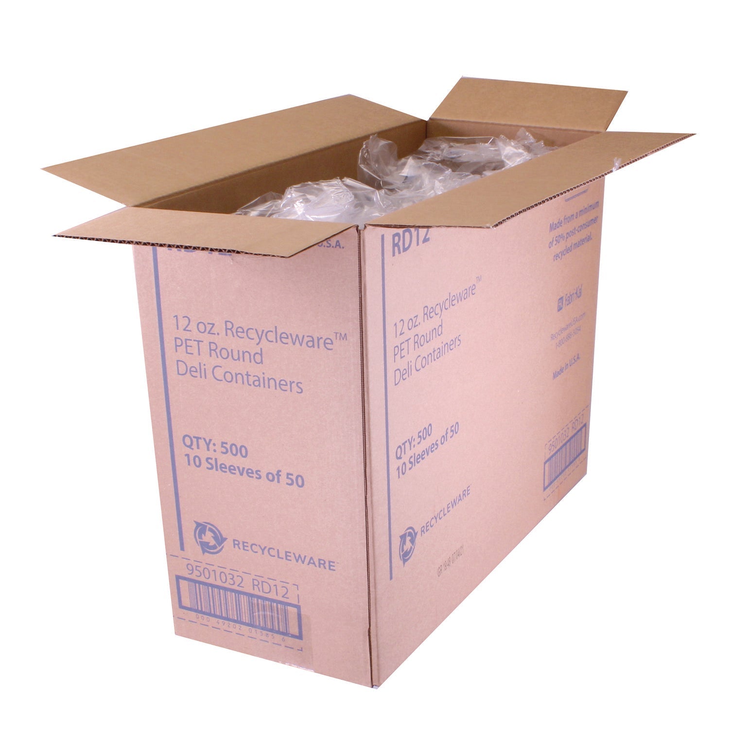 fabri-kal-r-recycleware-round-deli-container-12-oz-4-6-diameter-x-2-3-h-clear-plastic-500-carton-fabrd12_4