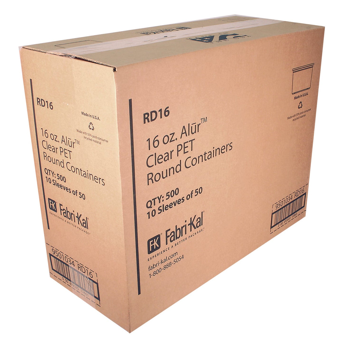 fabri-kal-r-recycleware-round-deli-container-16-oz-4-6-diameter-x-3-h-clear-plastic-500-carton-fabrd16_3