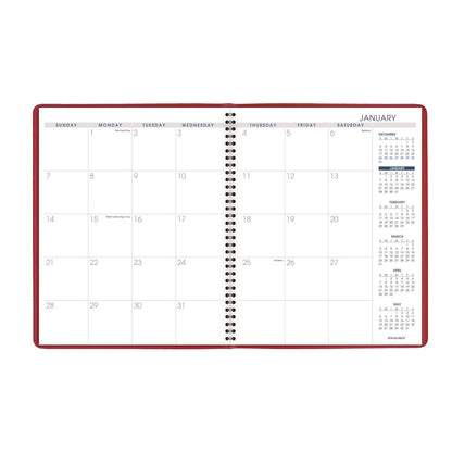 AT-A-GLANCE® Fashion Monthly Planner, 11 x 9, Red/Gold Cover, 15-Month: Jan 2024 to March 2025 (AAG702501324)