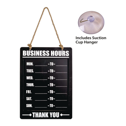 excello-global-products-business-hours-indoor-outdoor-hanging-chalkboard-10-x-0-38-x-20-75-black-white-exoegphd0311as_2