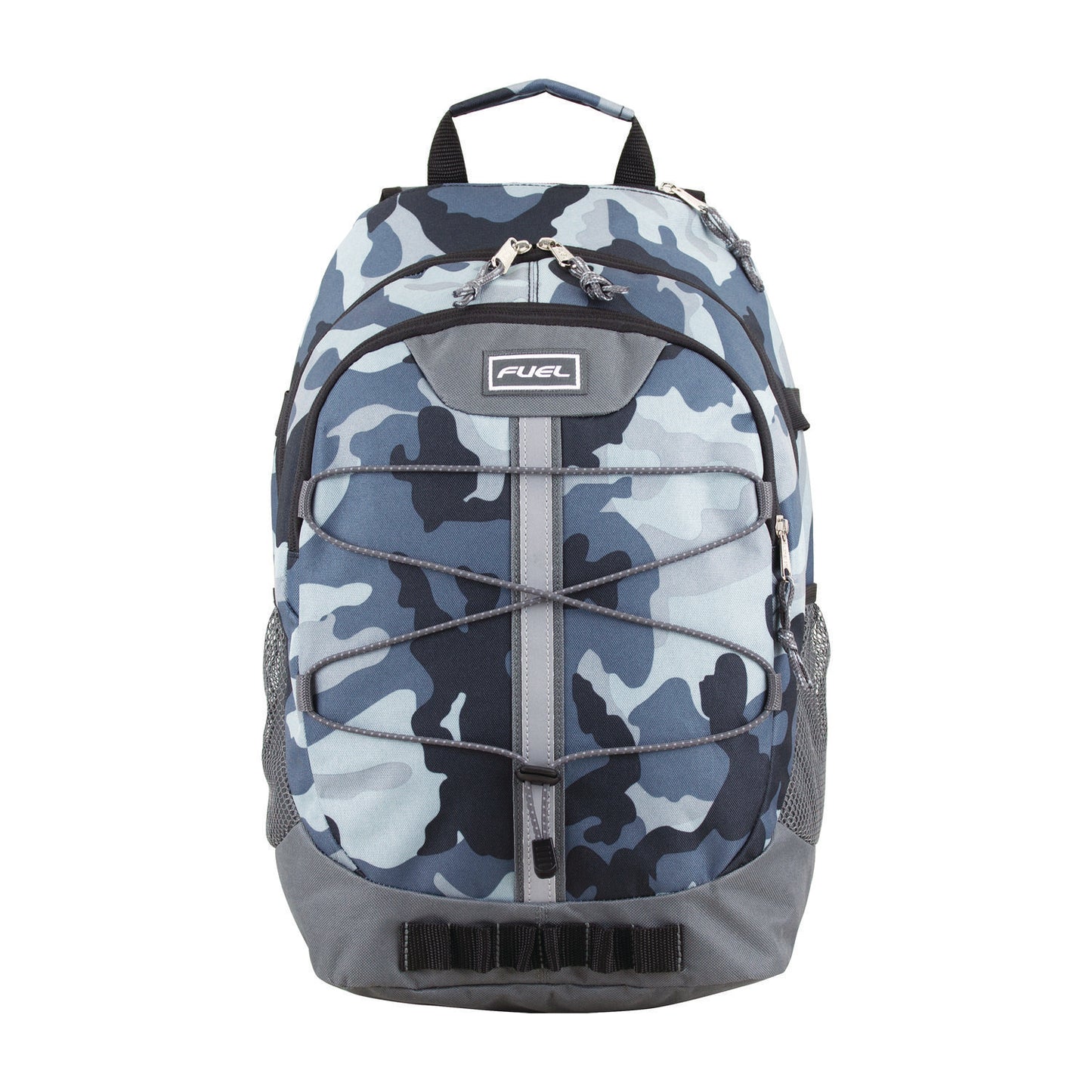 FUEL Terra Sport Bungee Backpack, 15.5", 12.5 x 7.75 x 18, Midnight Camo (FUE117870STMNC)