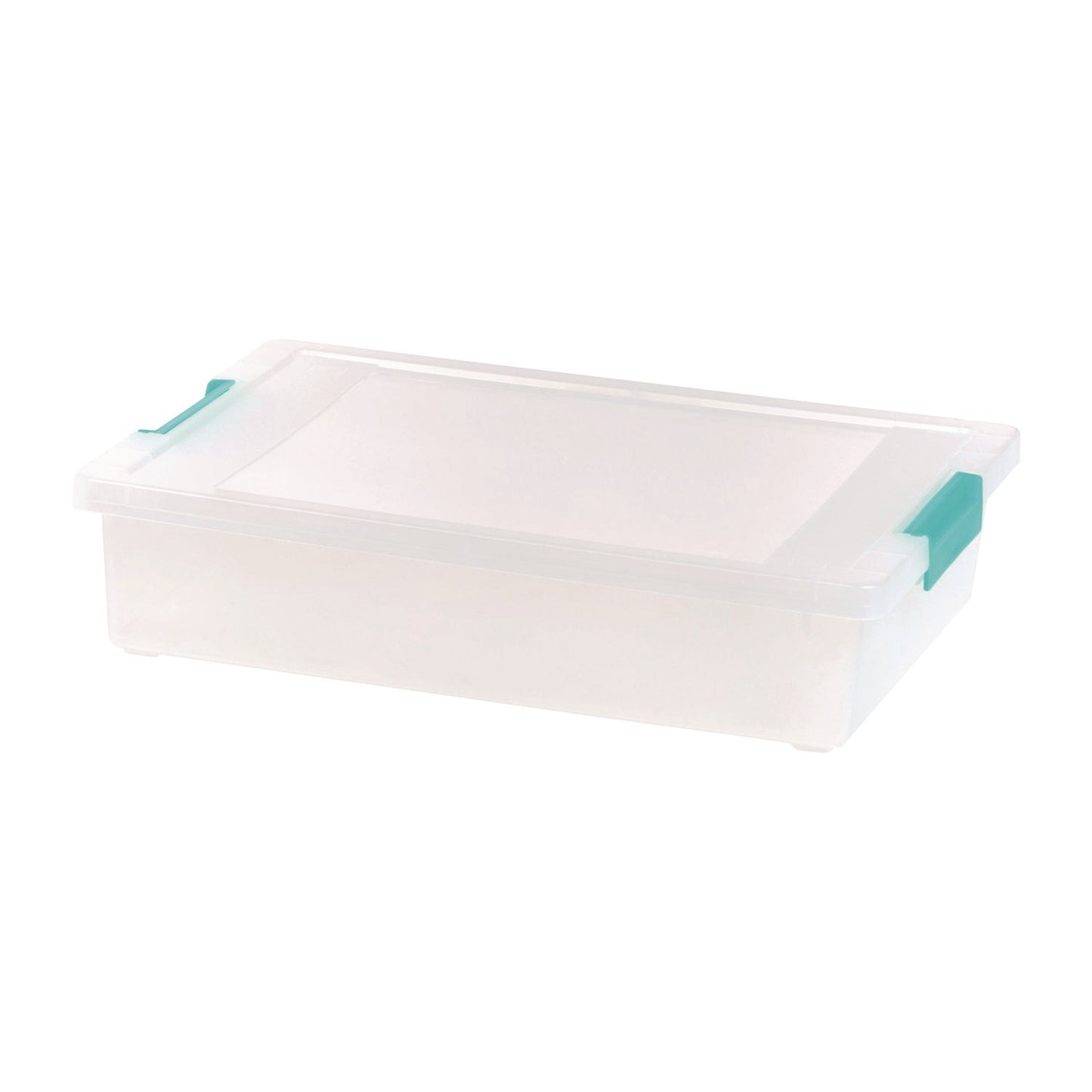 iris-latch-lid-storage-box-2-3-gal-14-x-11-x-3-5-clear-bin-seafoam-latches-irs301158_1