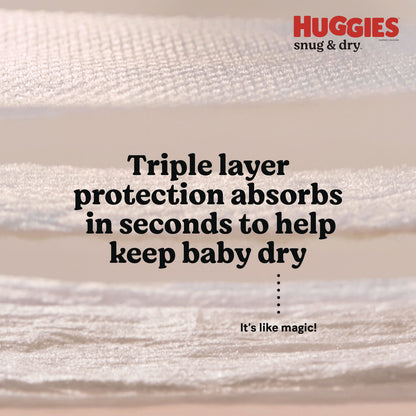 Huggies® Snug and Dry Diapers, Size 2, 12 lbs to 18 lbs, 116/Carton (KCM56433)