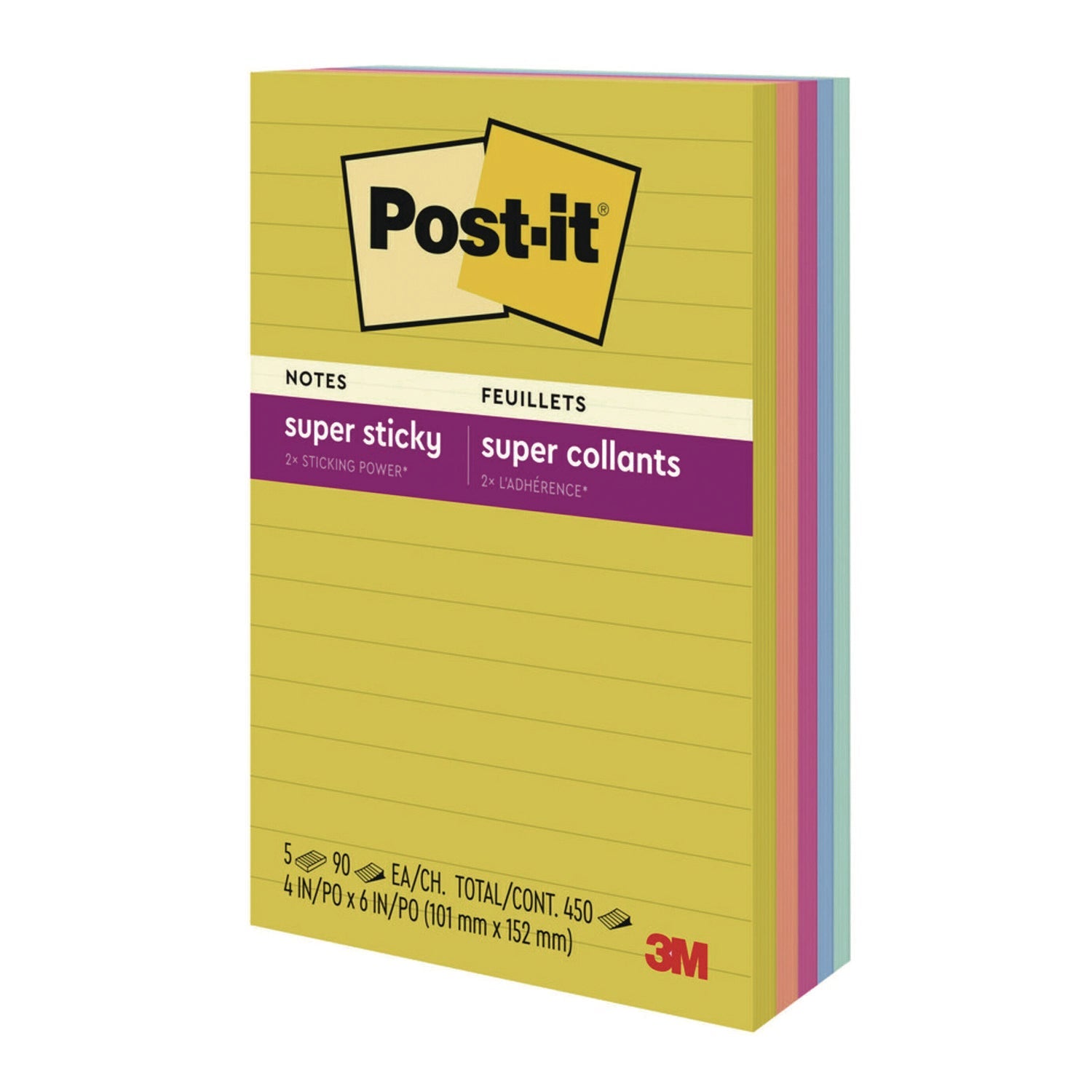 post-it-notes-super-sticky-note-pads-in-summer-joy-color-collection-colors-4-x-6-note-ruled-90-sheets-pad-5-pads-pack-mmm6605ssjoy_4