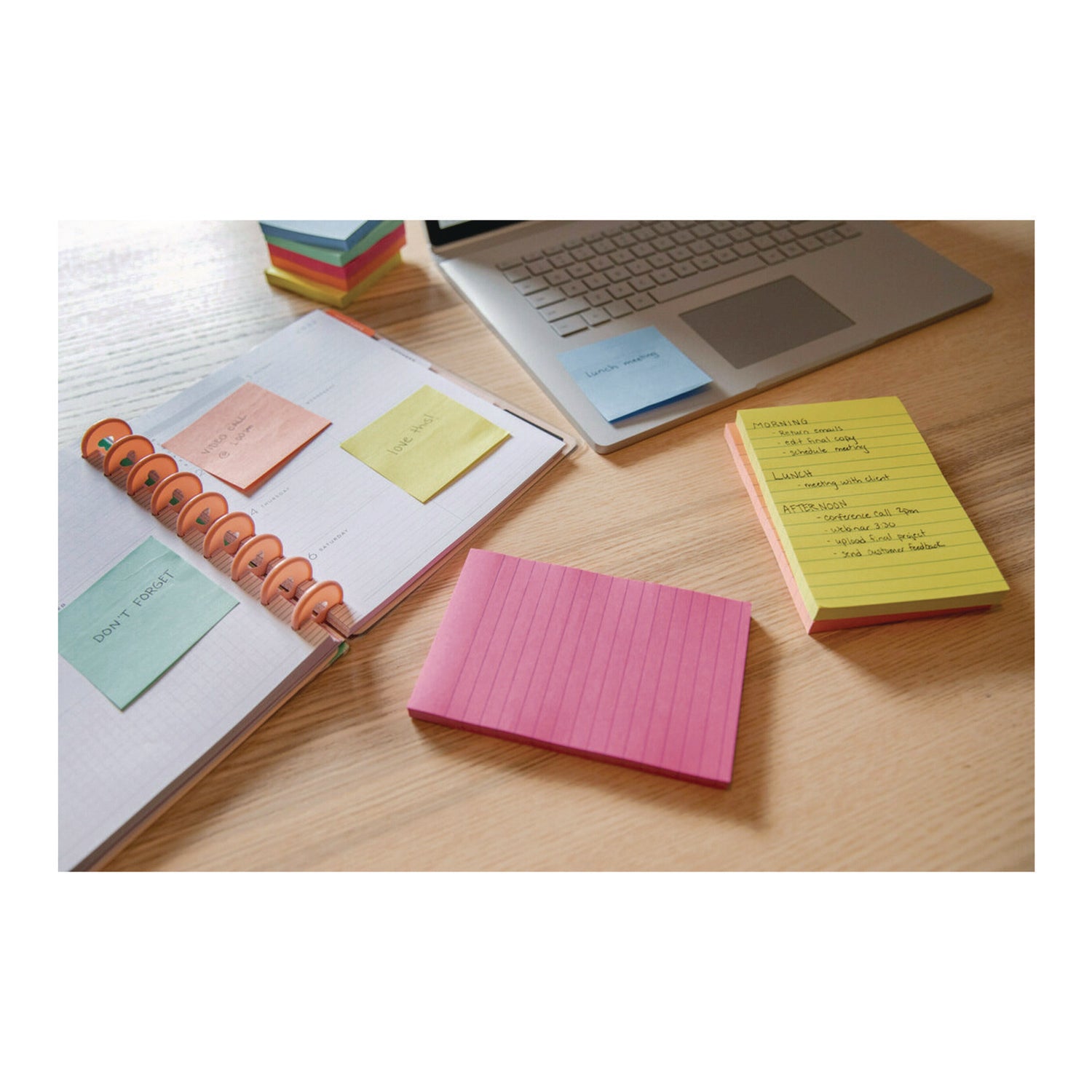 post-it-notes-super-sticky-note-pads-in-summer-joy-color-collection-colors-4-x-6-note-ruled-90-sheets-pad-5-pads-pack-mmm6605ssjoy_5