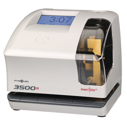 pyramid-technologies-3500-smart-site-punch-card-time-clock-system-dc-powered-operation-light-gray-pti3500ss_2