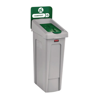 rubbermaid-commercial-slim-jim-recycling-station-kit-1-stream-compost-23-gal-plastic-green-gray-rcp2185051_2