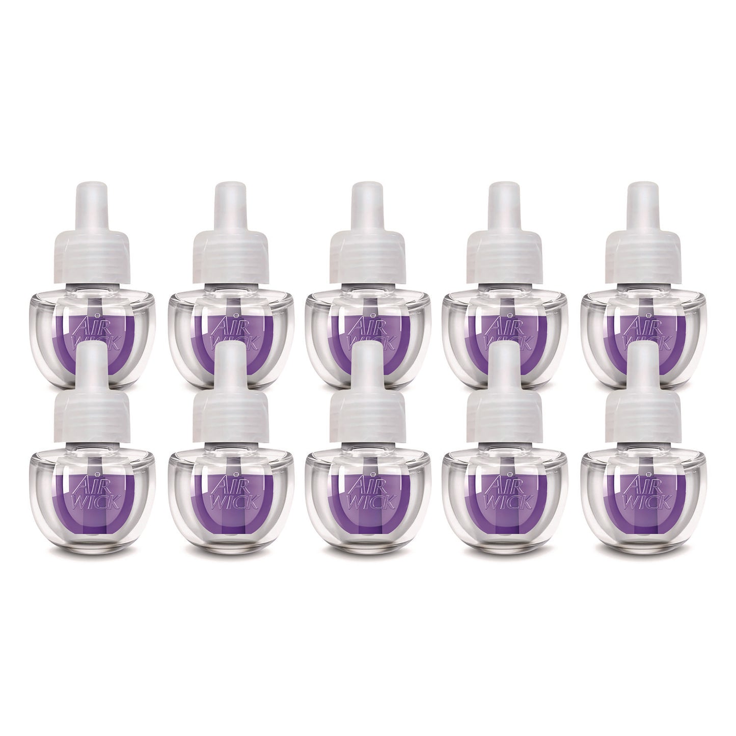 Air Wick® Scented Oil Refill, Lavender and Chamomile, 0.67 oz, 10/Pack (RAC01919CT)
