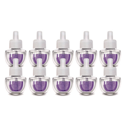 Air Wick® Scented Oil Refill, Lavender and Chamomile, 0.67 oz, 10/Pack (RAC01919CT)