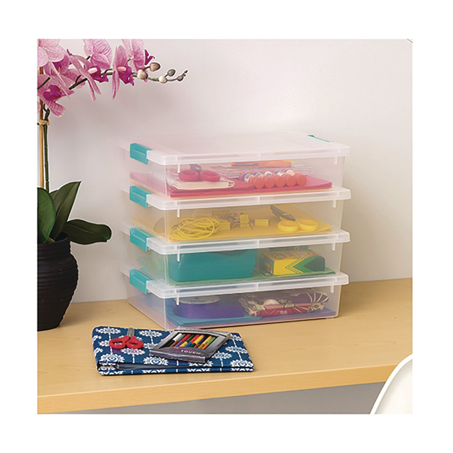 iris-latch-lid-storage-box-2-3-gal-14-x-11-x-3-5-clear-bin-seafoam-latches-irs301158_5
