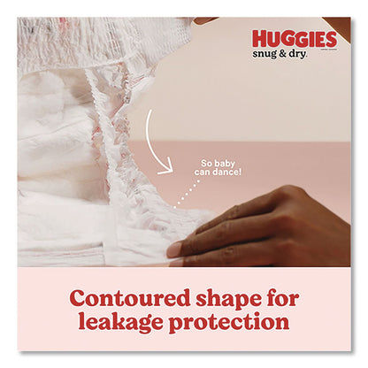 Huggies® Snug and Dry Diapers, Size 5, 27+ lbs, 136/Carton (KCM56458)