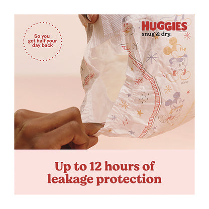 Huggies® Snug and Dry Diapers, Size 1, 8 lbs to 14 lbs, 128/Carton (KCM56432)