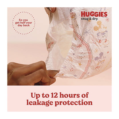 Huggies® Snug and Dry Diapers, Size 2, 12 lbs to 18 lbs, 116/Carton (KCM56433)