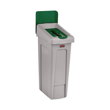 rubbermaid-commercial-slim-jim-recycling-station-kit-1-stream-paper-23-gal-plastic-green-gray-rcp2185054_2