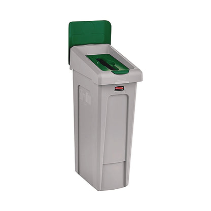 rubbermaid-commercial-slim-jim-recycling-station-kit-1-stream-paper-23-gal-plastic-green-gray-rcp2185054_2