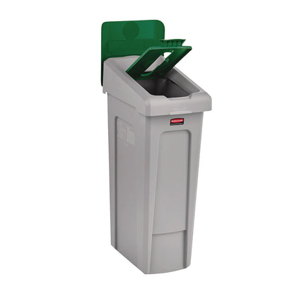 rubbermaid-commercial-slim-jim-recycling-station-kit-1-stream-paper-23-gal-plastic-green-gray-rcp2185054_3