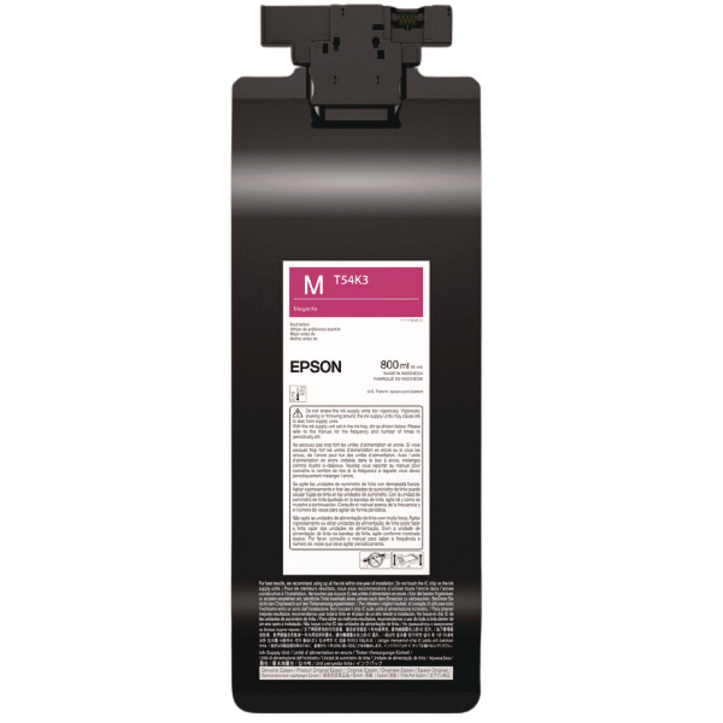 Epson® T54K320 (T54K) UltraChrome DG2 Ink, 800 mL, Magenta (EPST54K320)