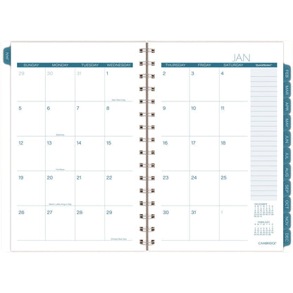 cambridge-glacier-weekly-monthly-planner-glacier-artwork-8-5-x-6-38-blue-gray-silver-cover-12-month-jan-to-dec-2025-aag1727200_2