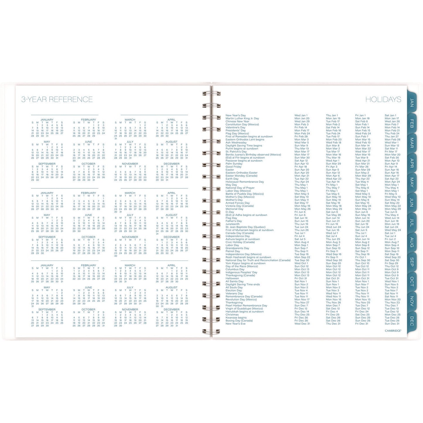 cambridge-glacier-weekly-monthly-planner-glacier-artwork-11-x-9-25-blue-gray-silver-cover-12-month-jan-to-dec-2025-aag1727905_5