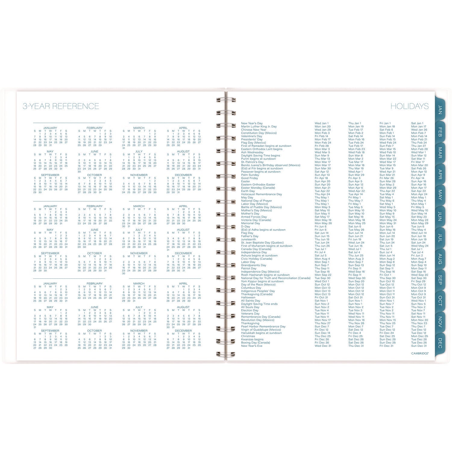 cambridge-glacier-weekly-monthly-planner-glacier-artwork-11-x-9-25-blue-gray-silver-cover-12-month-jan-to-dec-2025-aag1727905_5