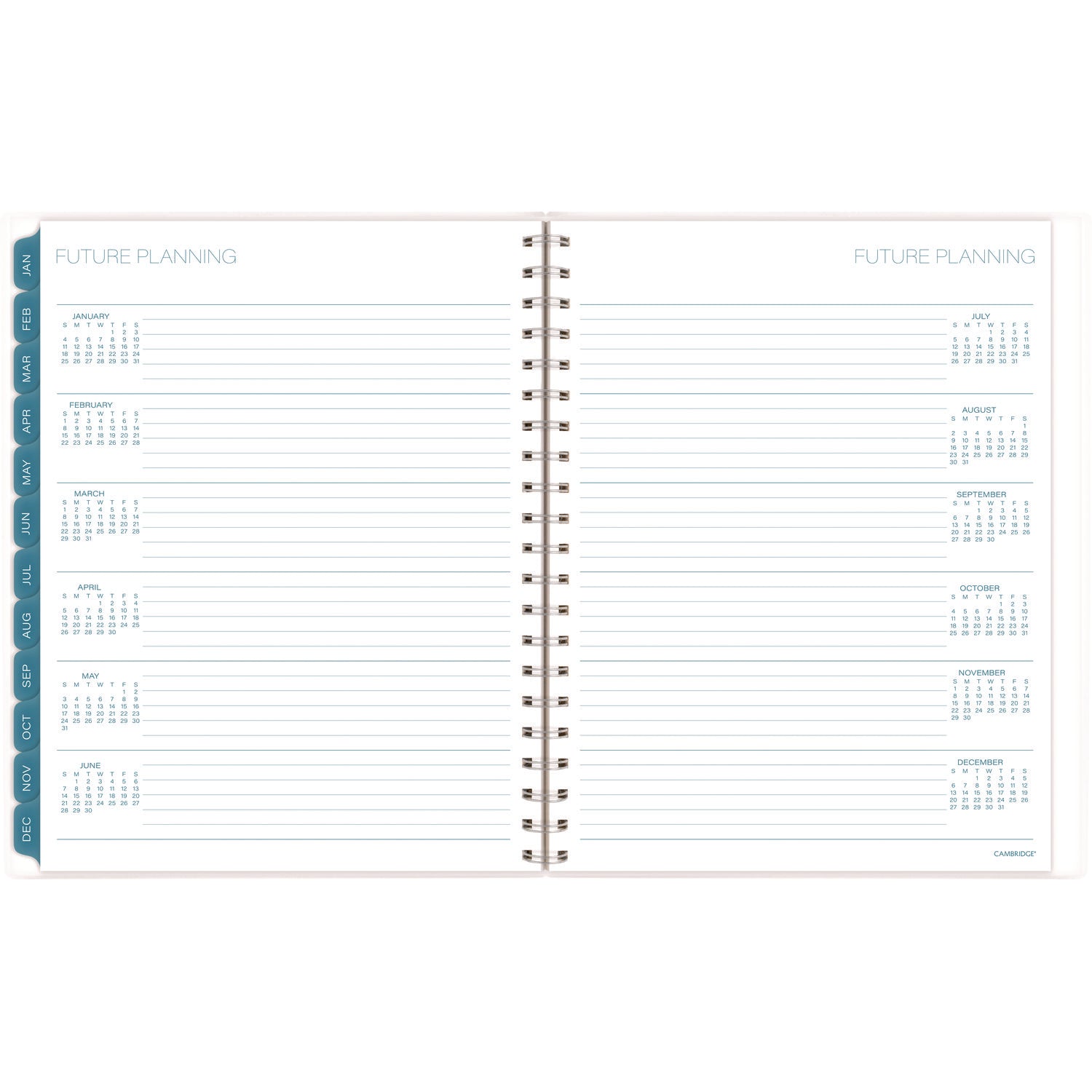 cambridge-glacier-weekly-monthly-planner-glacier-artwork-11-x-9-25-blue-gray-silver-cover-12-month-jan-to-dec-2025-aag1727905_7