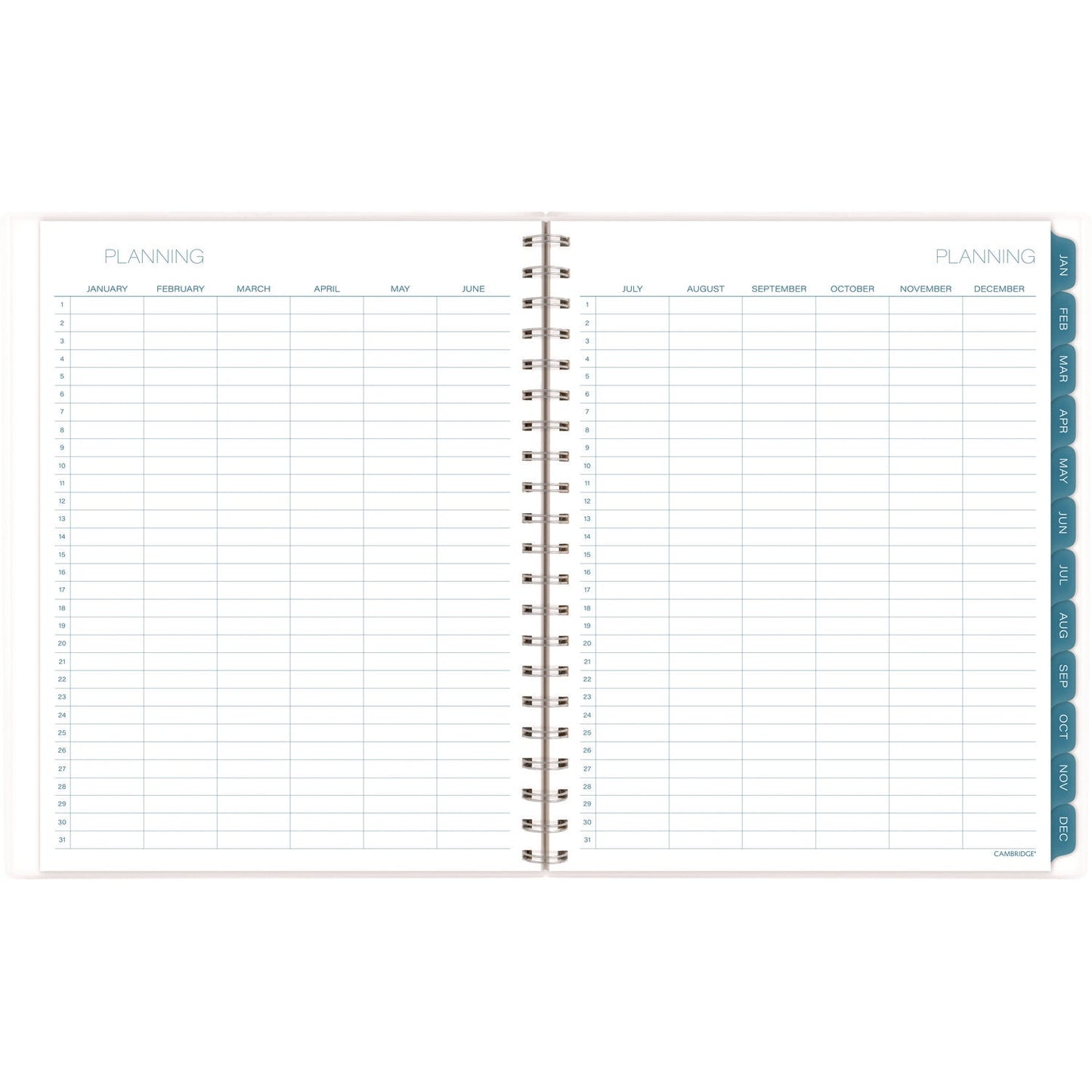 cambridge-glacier-weekly-monthly-planner-glacier-artwork-11-x-9-25-blue-gray-silver-cover-12-month-jan-to-dec-2025-aag1727905_9