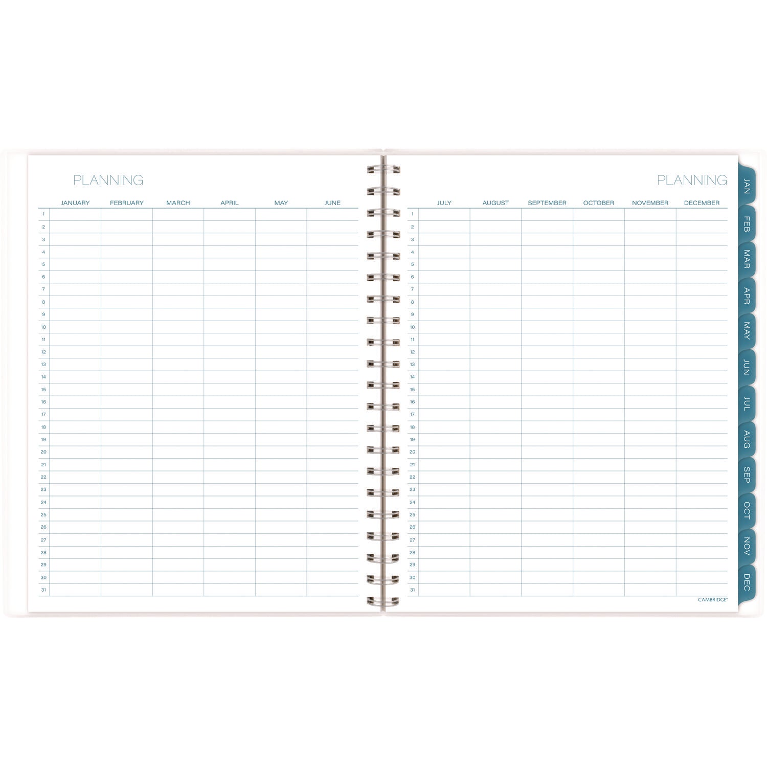 cambridge-glacier-weekly-monthly-planner-glacier-artwork-11-x-9-25-blue-gray-silver-cover-12-month-jan-to-dec-2025-aag1727905_9