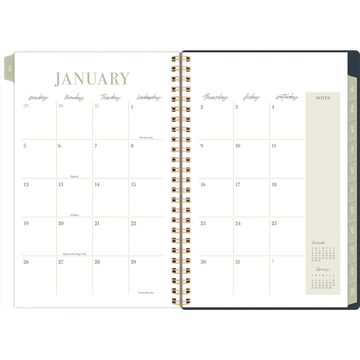 cambridge-leah-bisch-weekly-monthly-floral-planner-floral-artwork-8-5-x-6-38-blue-white-gold-cover-12-month-jan-to-dec-2025-aaglb34200_2