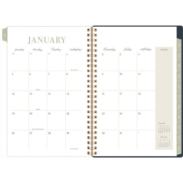 cambridge-leah-bisch-weekly-monthly-floral-planner-floral-artwork-8-5-x-6-38-blue-white-gold-cover-12-month-jan-to-dec-2025-aaglb34200_2