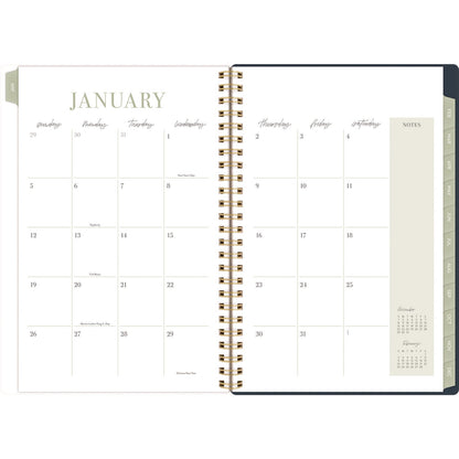 cambridge-leah-bisch-weekly-monthly-floral-planner-floral-artwork-8-5-x-6-38-blue-white-gold-cover-12-month-jan-to-dec-2025-aaglb34200_2