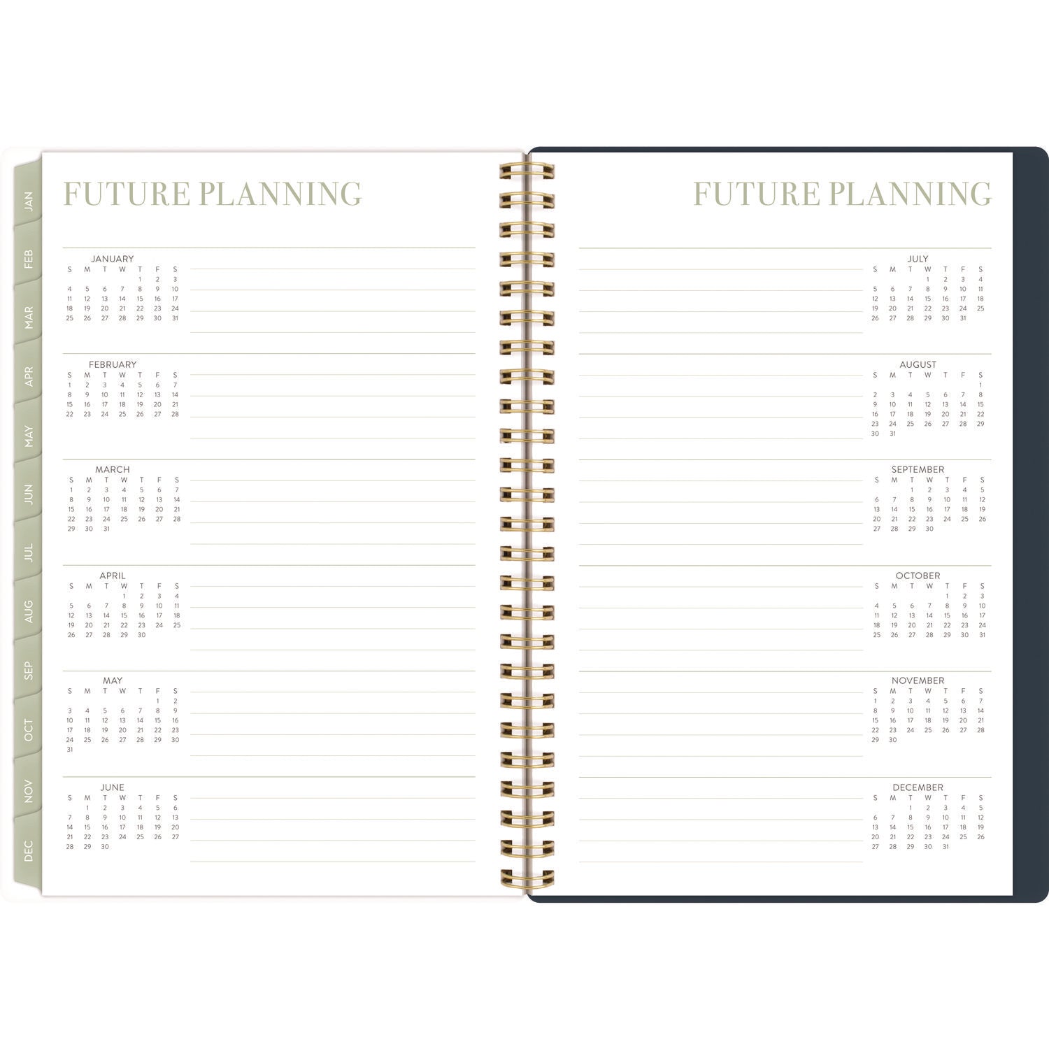 cambridge-leah-bisch-weekly-monthly-floral-planner-floral-artwork-8-5-x-6-38-blue-white-gold-cover-12-month-jan-to-dec-2025-aaglb34200_7