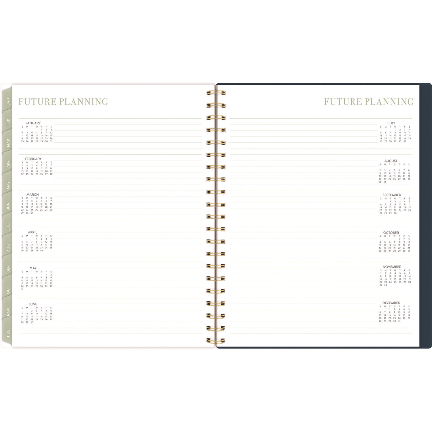 cambridge-leah-bisch-weekly-monthly-floral-planner-floral-artwork-11-x-9-25-blue-white-gold-cover-12-month-jan-to-dec-2025-aaglb34905_10