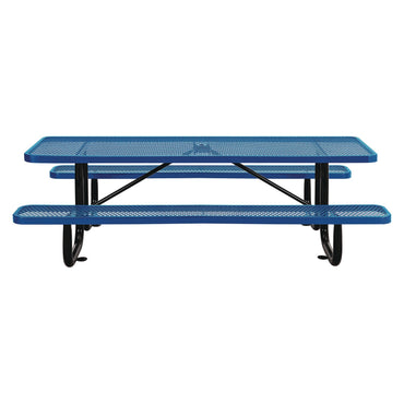 global-industrial-expanded-steel-picnic-table-rectangular-96-x-62-x-29-5-blue-top-blue-base-legs-gbe277153bl_2